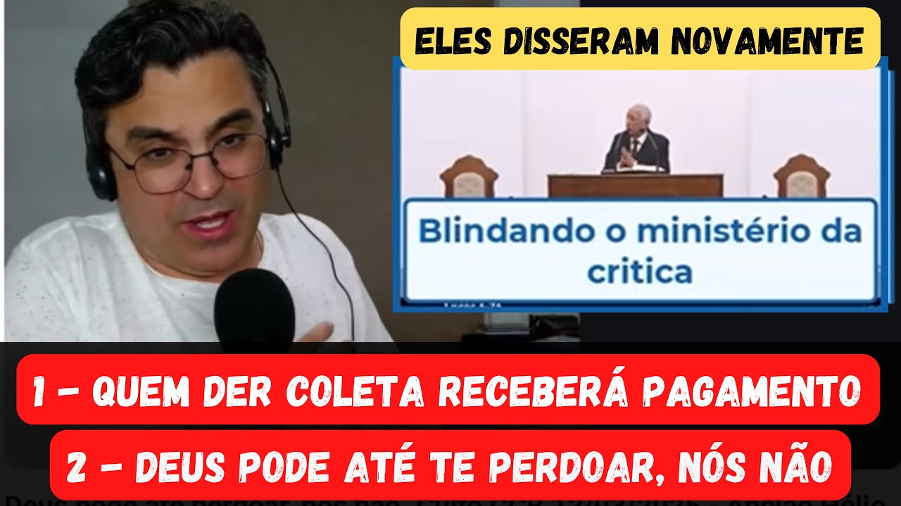 Ele disseram novamente: 