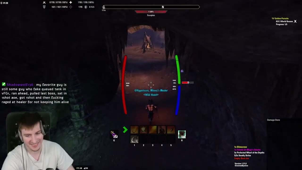 One Bar Breath Dragonknight Solo Build - Veteran Hard Mode Cradle of Shadows (Trifecta)