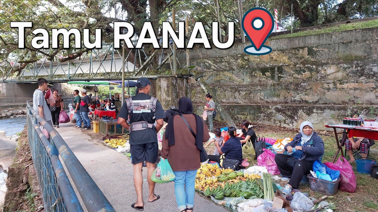 SEJUK & NYAMAN UDARA DI PASAR SABTU RANAU🛑SABAH UPDATE‼️