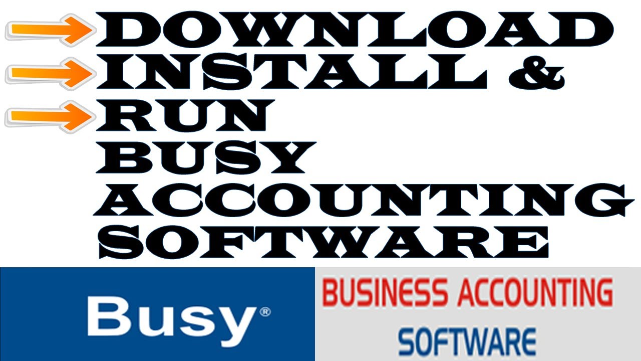 How To Download & Install Latest Version Busy Accounting Software Step By Step Complete Installation