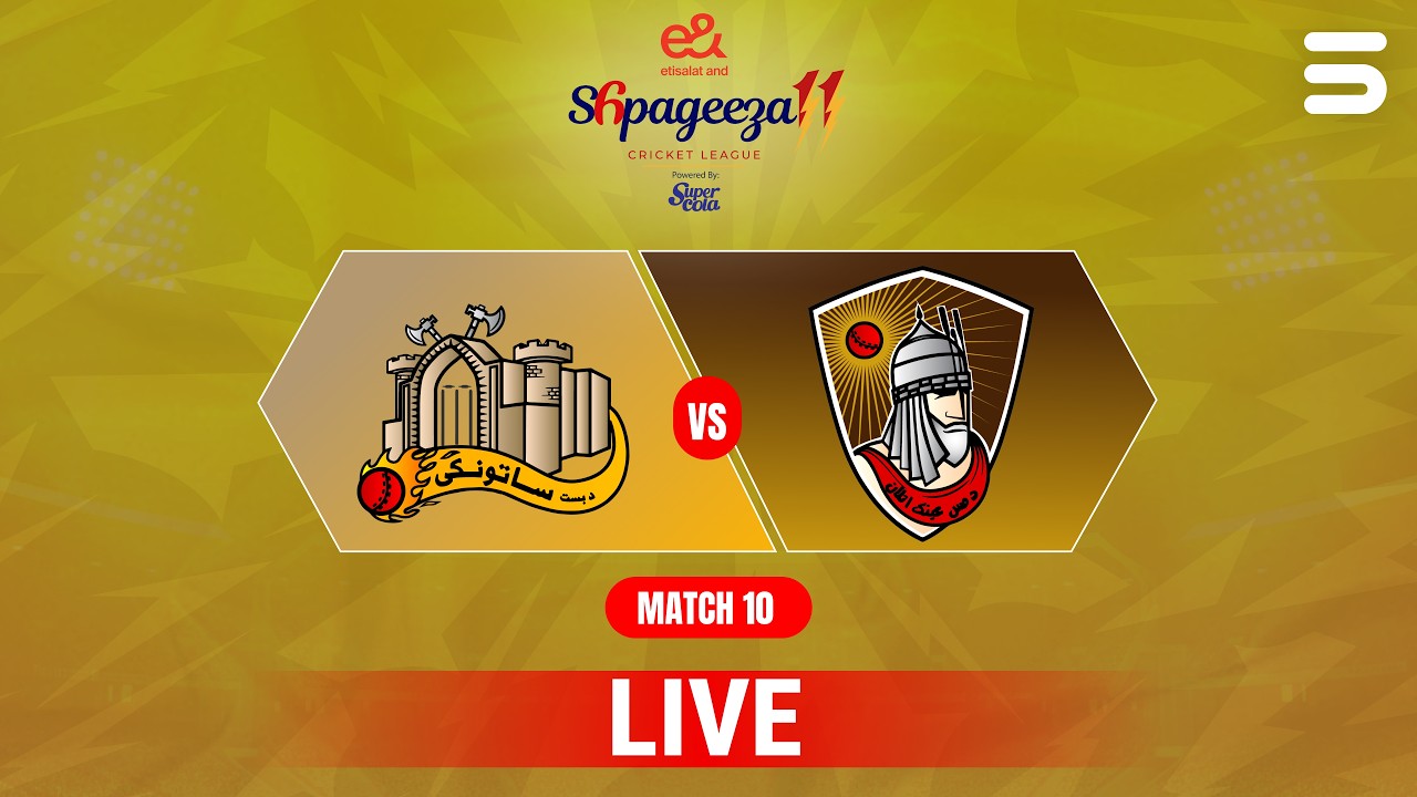Live | Bost Defenders vs Mis-e-Ainak Knights | Match 10 | Shpageeza Cricket League T20 2026 | 301T