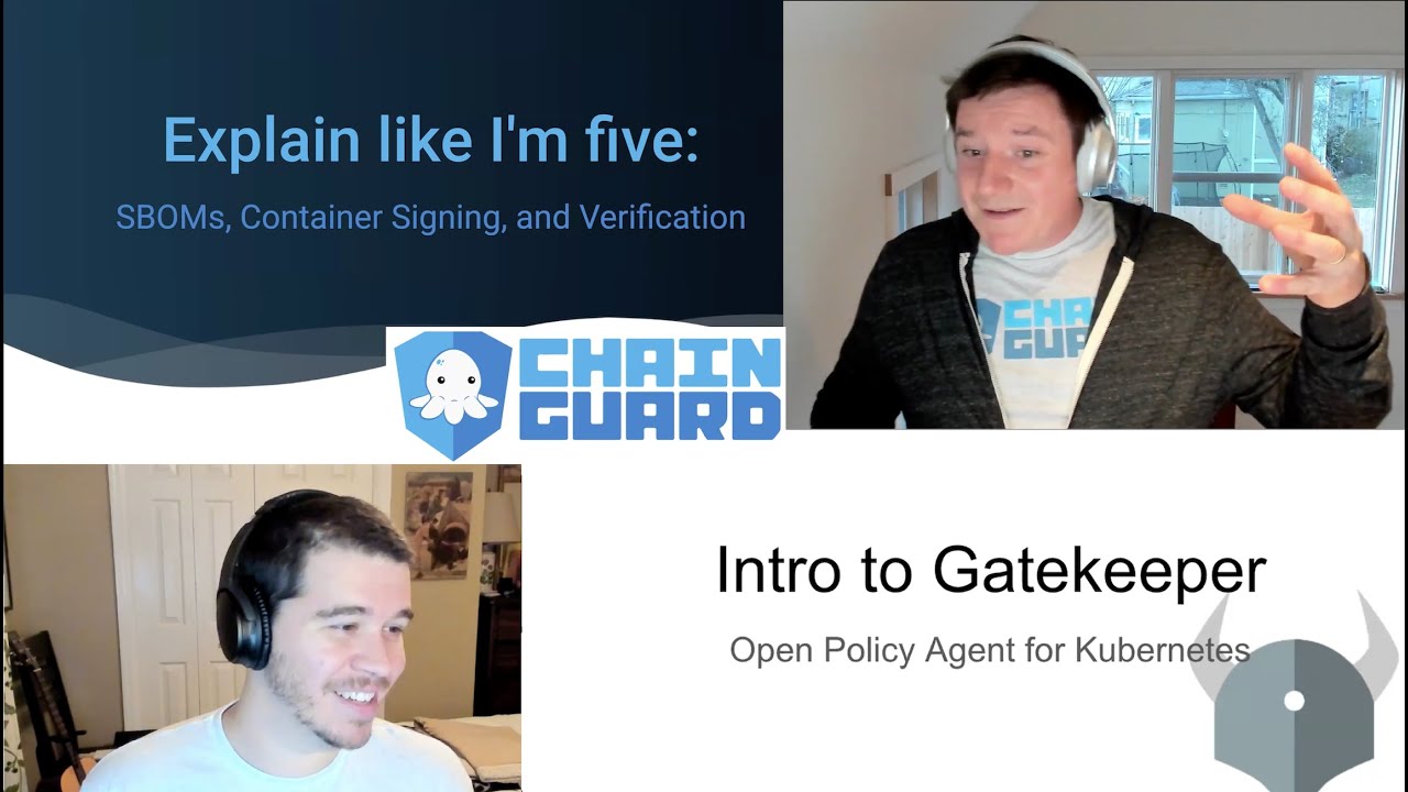 Kubernetes Atlanta Meetup - Nov 2021 - SBOMs Container Signing and Verification, Intro to Gatekeeper