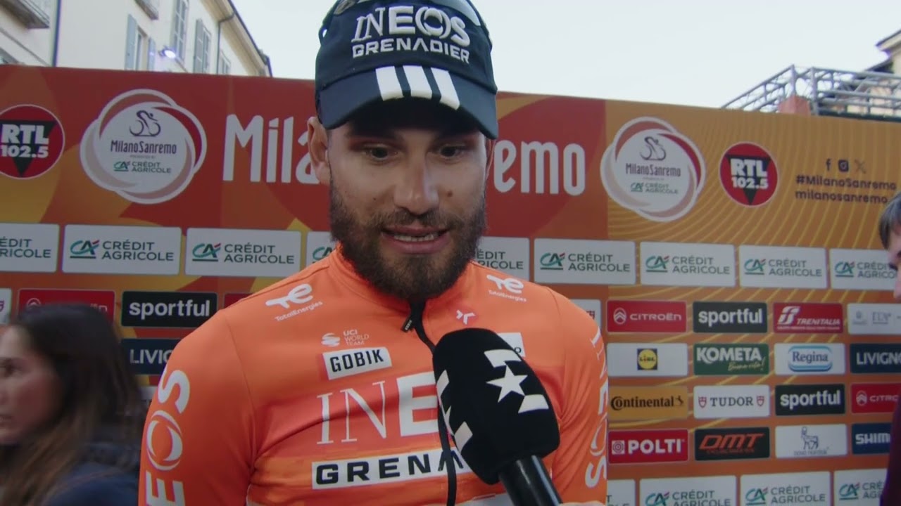 Filippo Ganna - Interview before Milano-Sanremo 2026