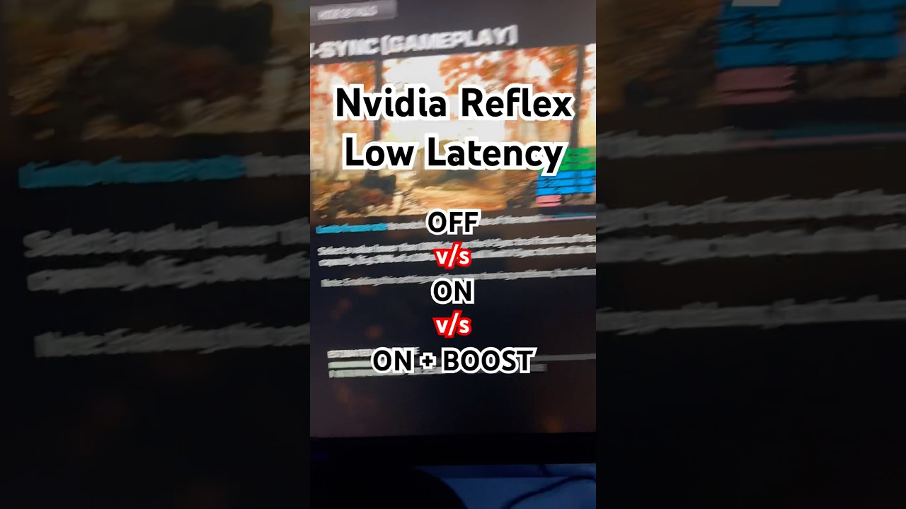 Nvidia Reflex Low Latency ВЫКЛ., ВКЛ., ВКЛ. + BOOST #шорты #ПК #игры #nvidia