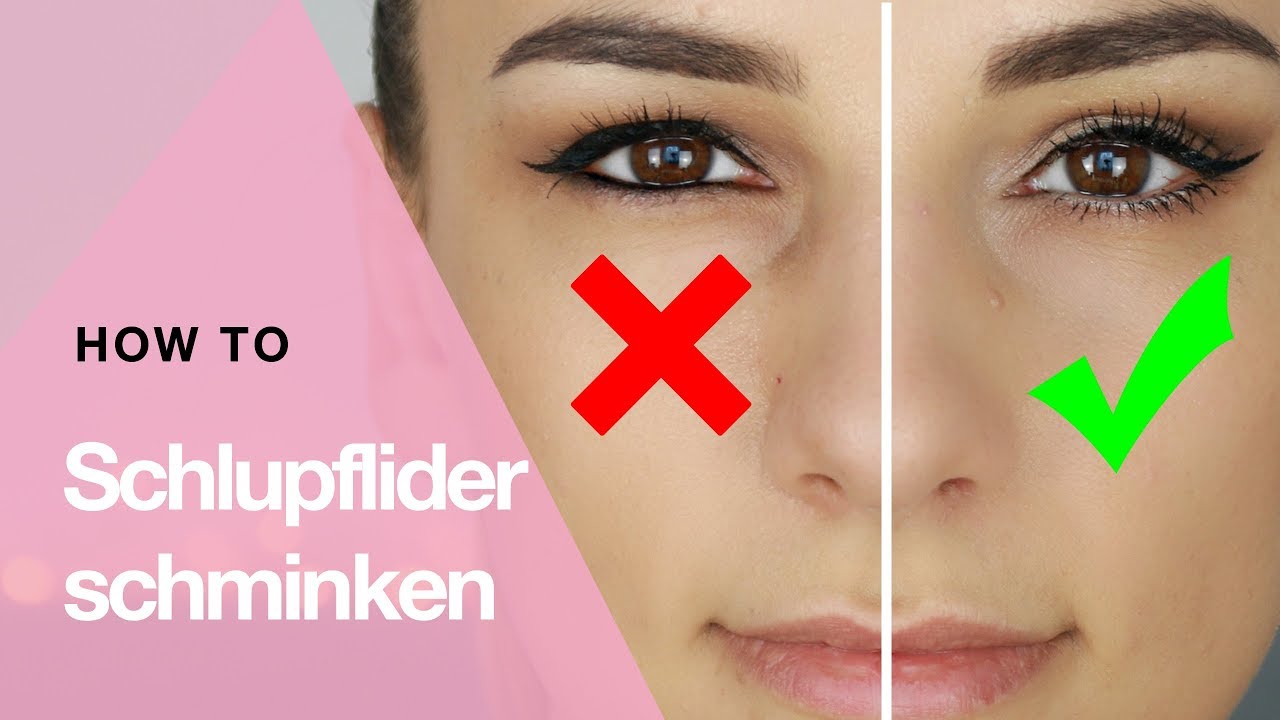 Schlupflider schminken - Anfänger Tipps für tollen Effekt