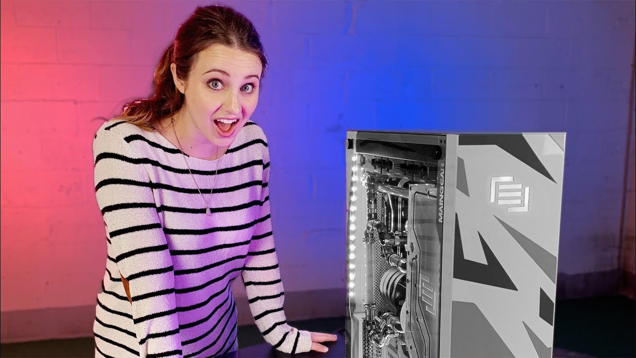 the PEACHY PC !!! Custom Maingear F131