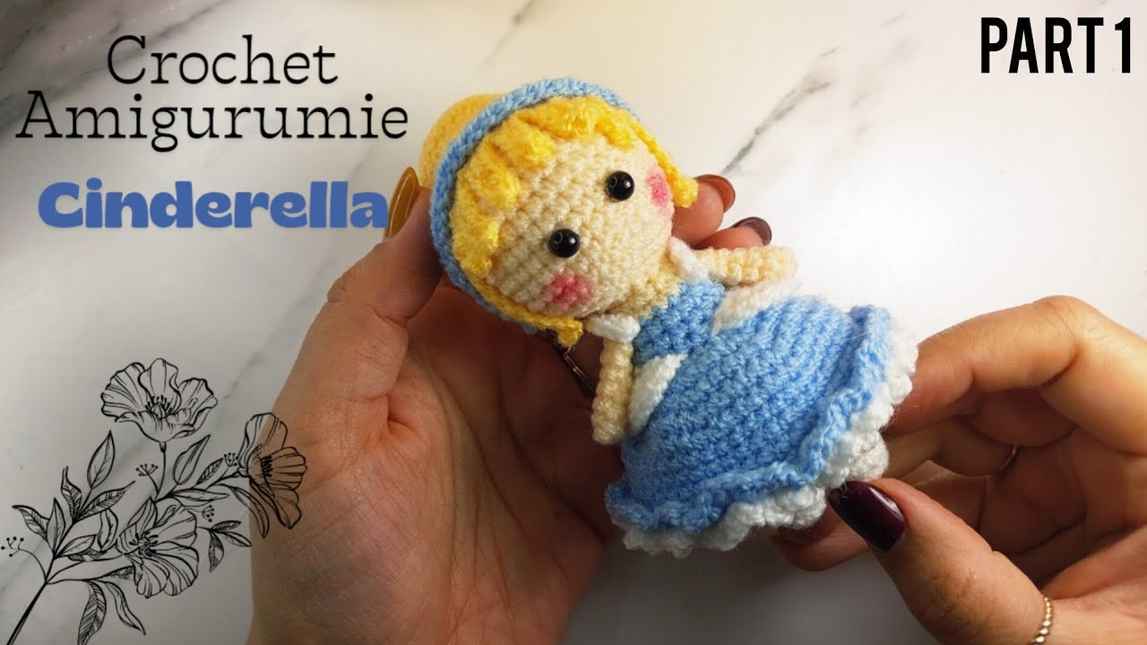 How to Crochet a Cinderella-Inspired Doll Body | Head & Arms Tutorial