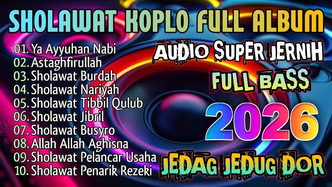 SHOLAWAT KOPLO FULL ALBUM TERBARU 2025 (SHOLAWAT JIBRIL) DANGDUT KOPLO TERBARU 2025