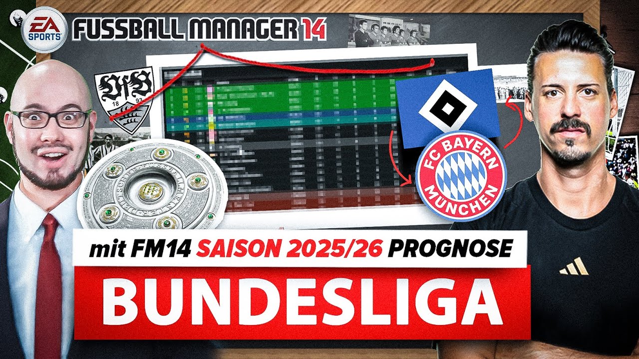 Mit legendären EA Manager Spiel aus 2014 die Bundesliga Saison 2026 simulieren😲