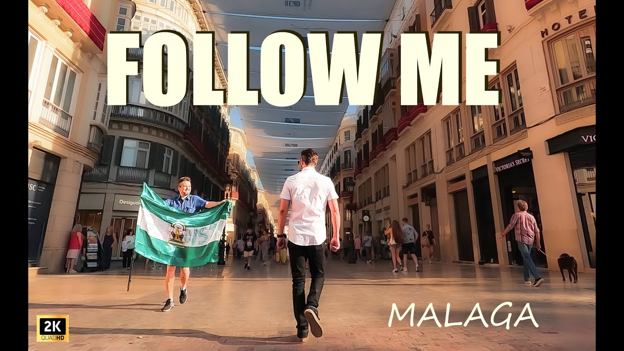 Walking through MALAGA's streets.