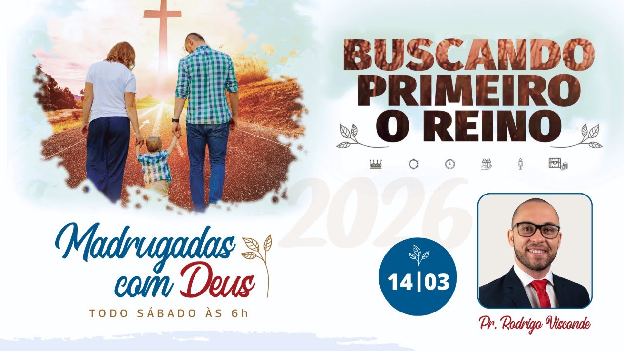 MADRUGADAS COM DEUS | PR. RODRIGO VISCONDE