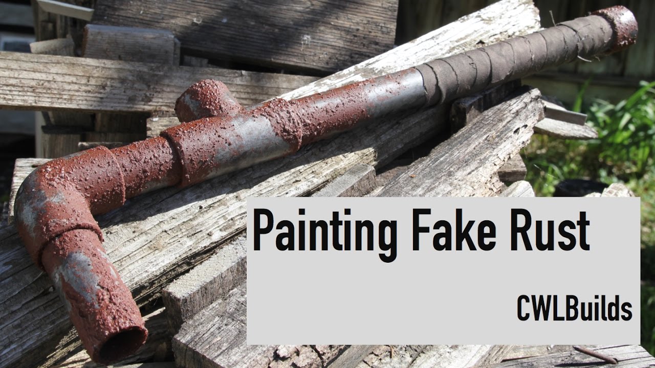 Painting Fake Rust