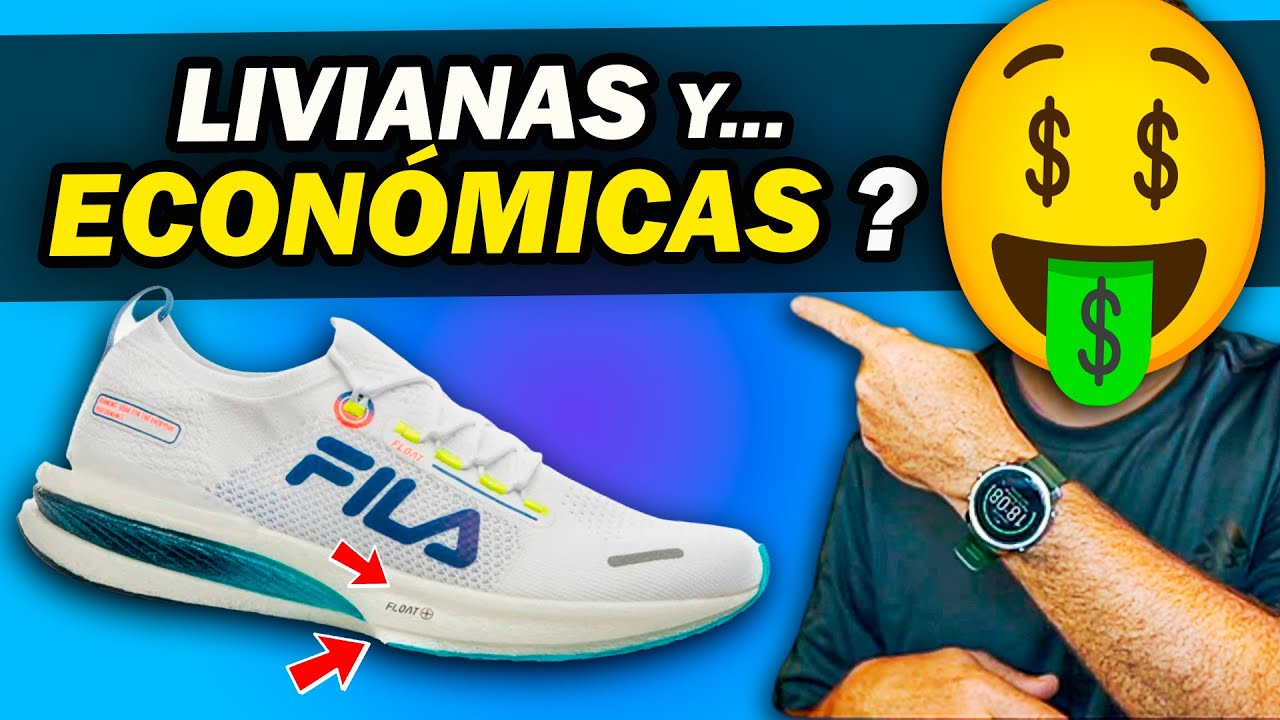 👉 Los PROs y CONTRAS de estas Zapatillas de Running MUY LIVIANAS y ECON&Oacute;MICAS: FILA Float Elite