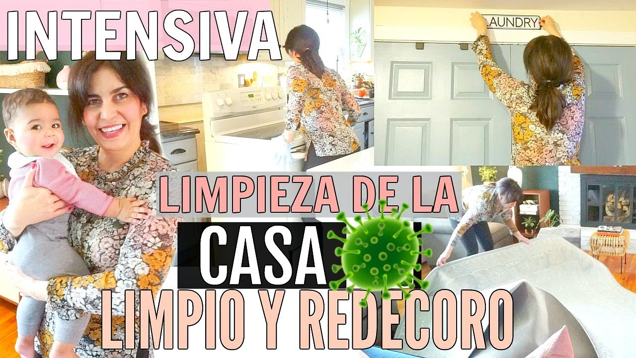 LIMPIANDO Y REDECORANDO CUANDO ESTAMOS ENCERRADAS EN LA CASA | ESCUELA DESDE CASA | SPRING DITL 2020