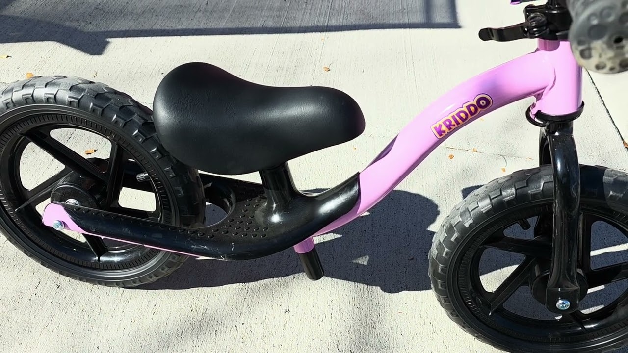 Zoom Zoom! 💨 KRIDDO Balance Bike Unboxing & Review!
