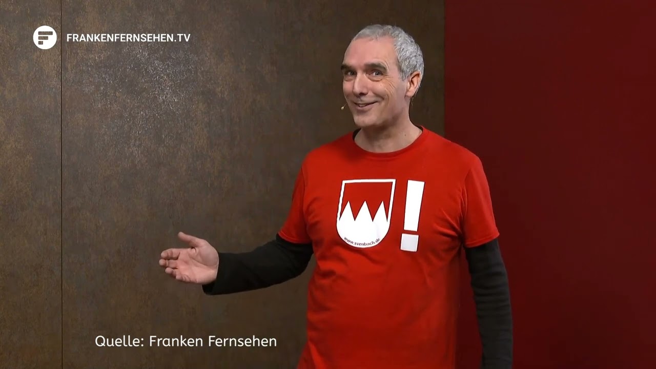Mit Sven Bach beim Franken Fernsehen