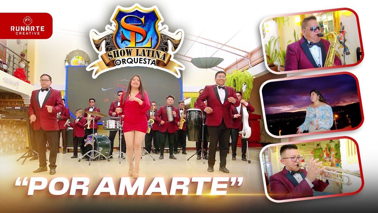 SHOW LATINA   POR AMARTE   VIDEO OFICIAL 4K