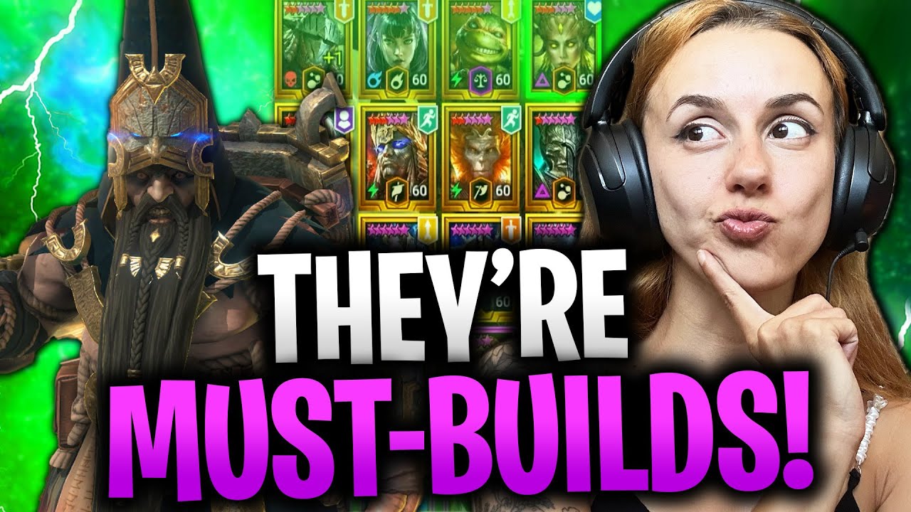 BUILD THESE FOR FAST PROGRESSION! Account Takeover Tips (Raid Shadow Legends)