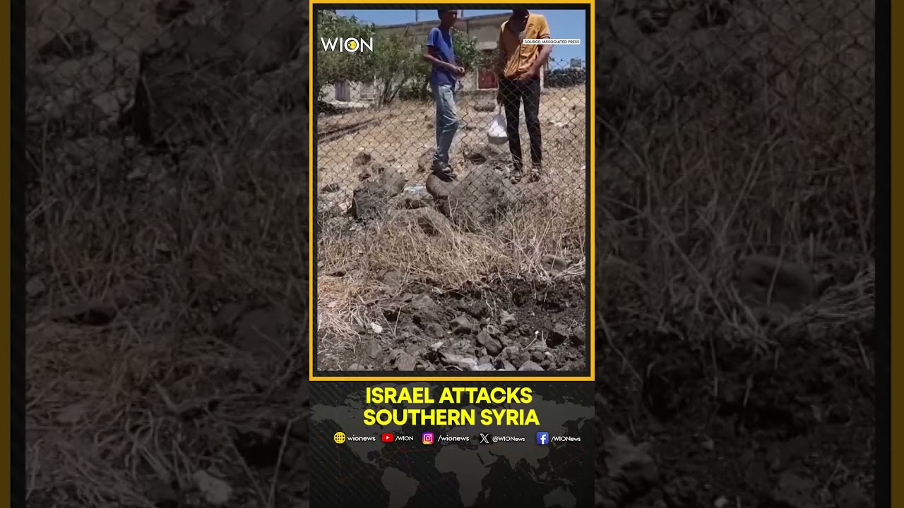 Israeli Attack Rattles Villagers In Southwest Syria | WION Shorts