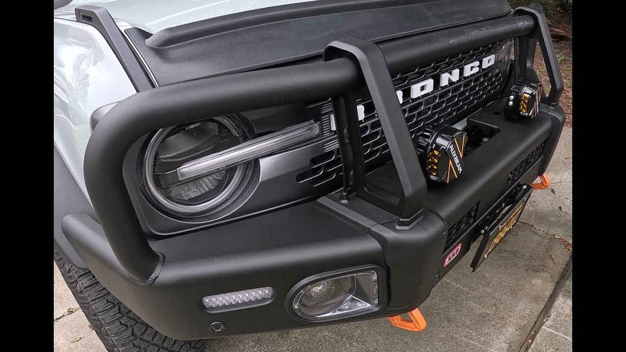 ARB Summit Bumper Install on a Bronco