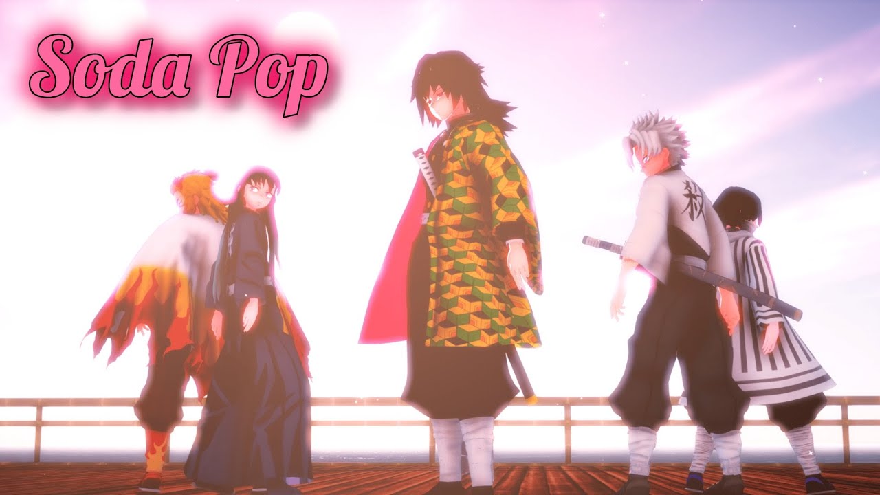 [MMD]Soda Pop - Saja Boys(KPop-DH)[MOTIONDL]Kimetsu No Yaiba(鬼滅の刃)