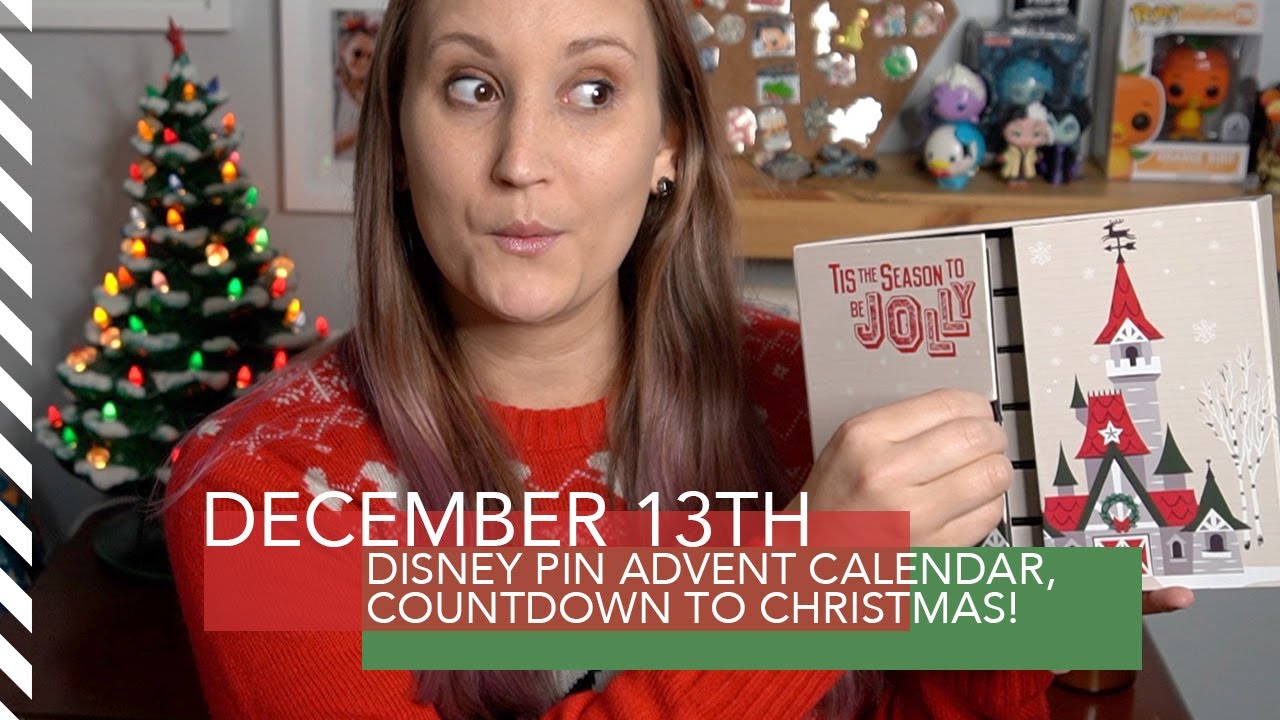Disney Pin Advent Calendar🕯- December 13 - BONUS Disney ornaments! VLOGMAS🎄