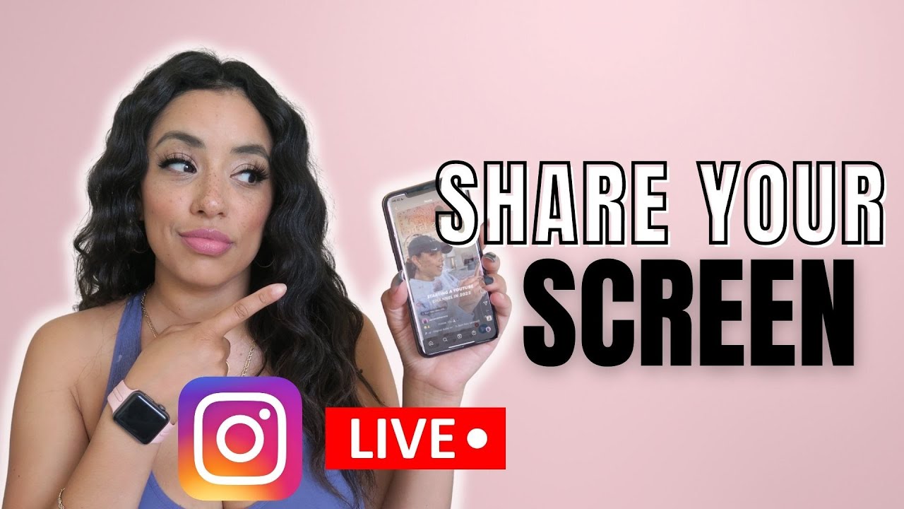 Как поделиться экраном в Instagram Live (урок 2023 года)