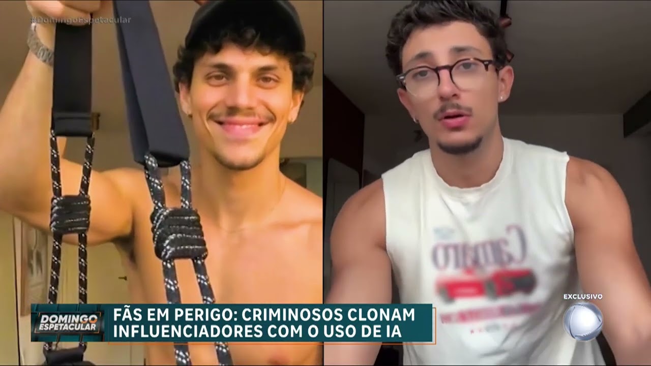 Influenciadores s&atilde;o alvos de perfis falsos criados por intelig&ecirc;ncia artificial