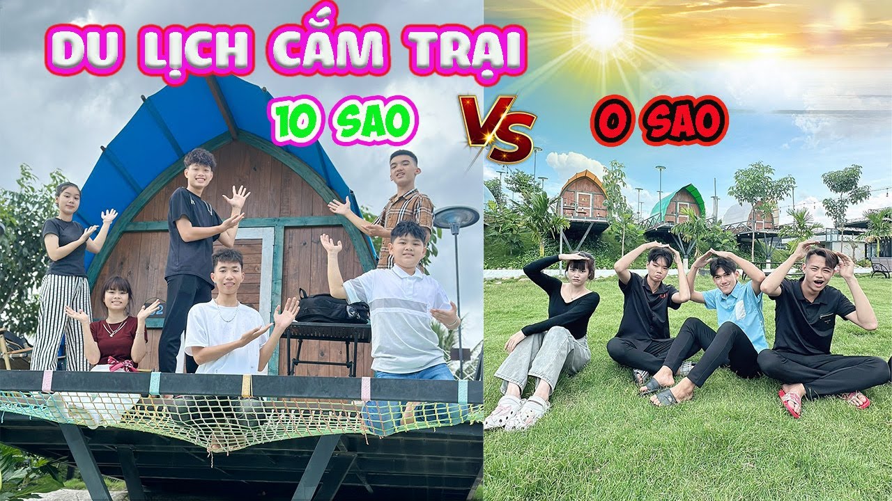 Du Lịch Cắm Trại 10 Sao Vs 0 Sao #heocaoboisnackdinhduong #snackdinhduong #heocaoboi