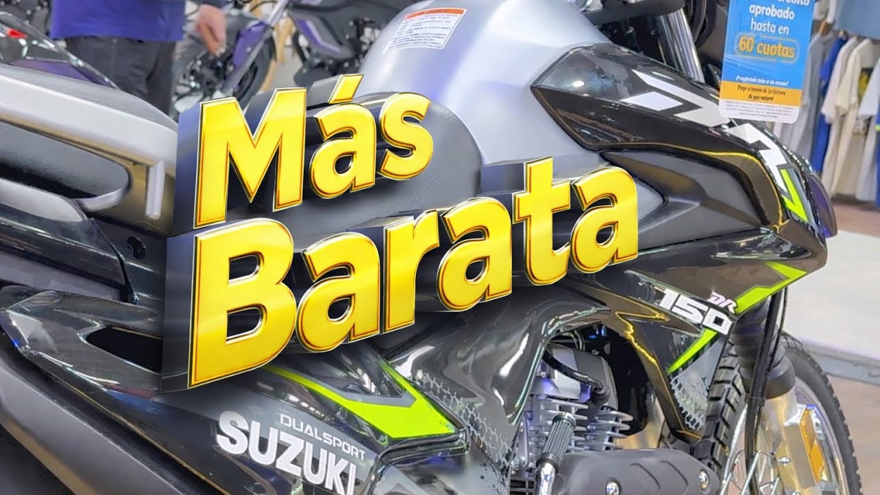 Precio oficial Nueva SUZUKI DR150 ABS 2027 | más barata 
