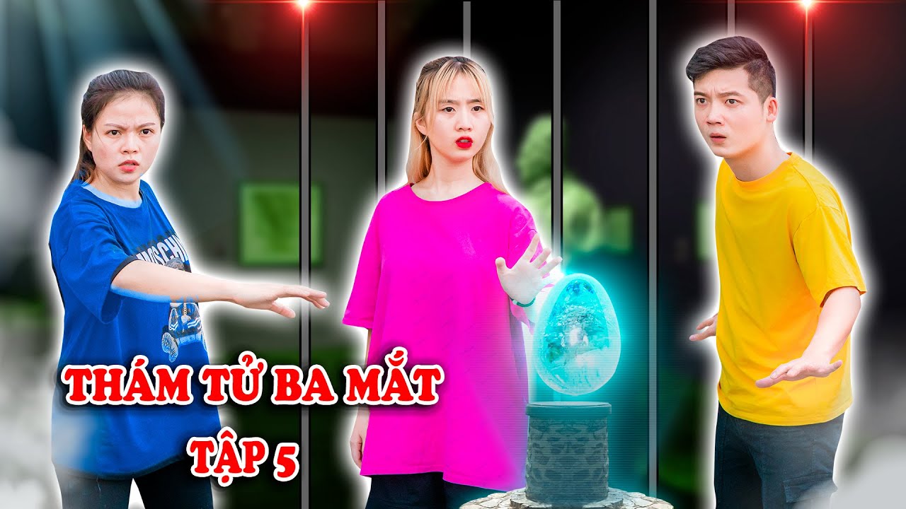 Viên Pha Lê Bị Đánh Cắp Nhi Nhi Bị Nghi Ngờ - Thám Tử Ba Mắt Tập 5 - Phim Hài Học Đường Táo Xanh TV