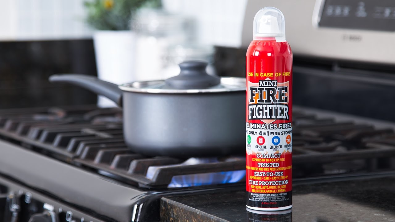 Mini Firefighter | Fire Extinguishing Foam
