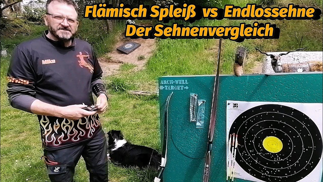 Endlossehne vs Flämisch Spleiß! Fire-string vs StringWing. Der Sehnenvergleich von Bogensport Extrem