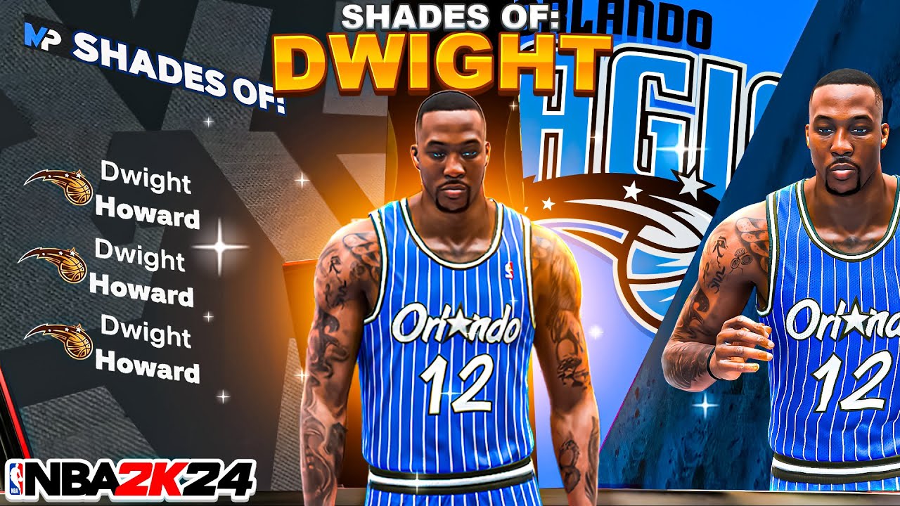 How to Get Shades Of: Dwight Howard in NBA 2K24 MyPlayer Builder!