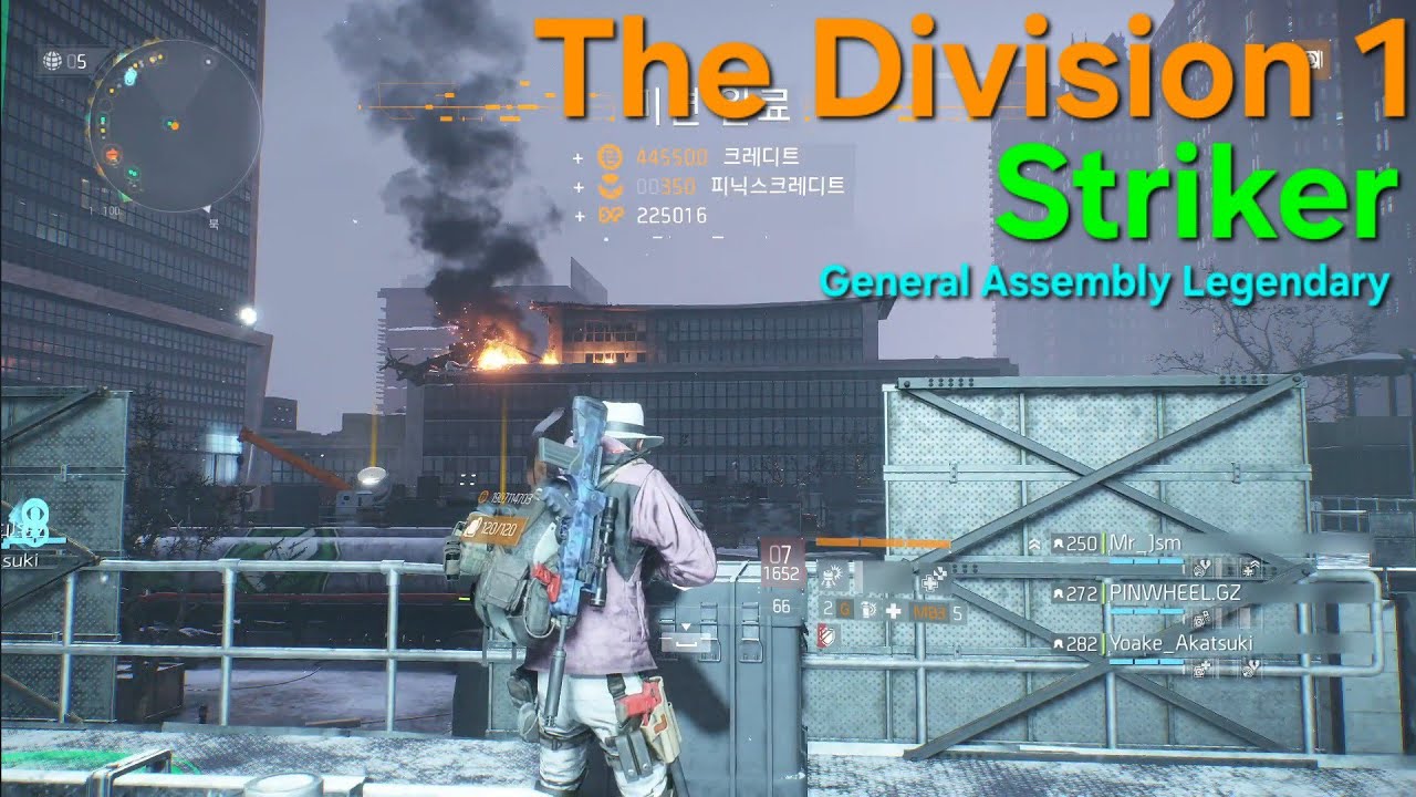 The Division 1 MATCHMAKING-General Assembly Legendary (7 4 2 Striker)