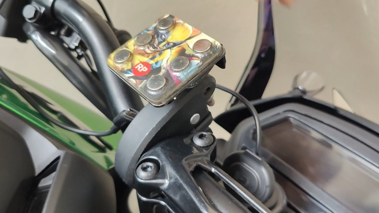suporte magnético  guidão de moto 🛵 para celular