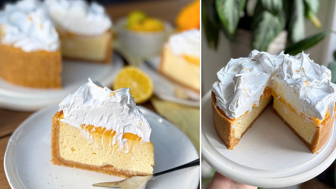 HABOS CITROMOS SAJTTORTA🍋☁️ - BebePiskóta