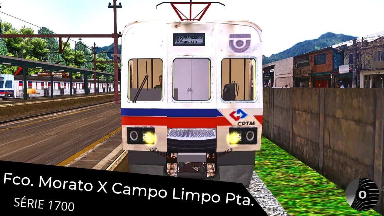 OpenBVE - FCO. MORATO x CAMPO LIMPO PTA. com o TUE SÉRIE 1700 da CPTM! Extensão Linha A Marrom