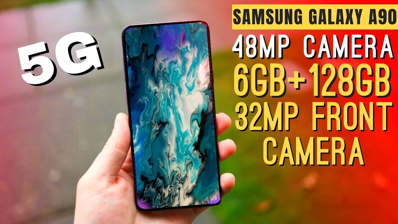 SAMSUNG GALAXY A90 - 5G, 6GB RAM, 48MP Triple Camera, Full Specifications Leak,