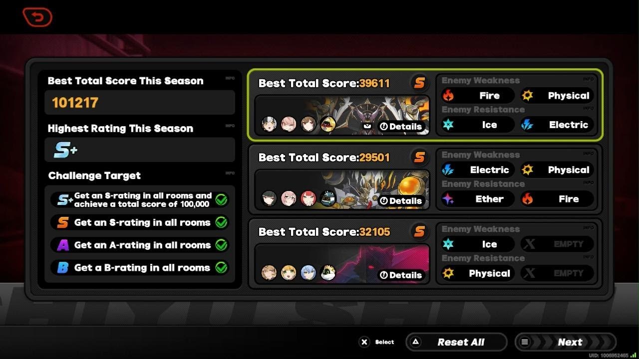 #ZenlessZoneZero 2.5 S+ Rank Shiyu Defense Critical Node 5 Stage 1-3 #ZZZ