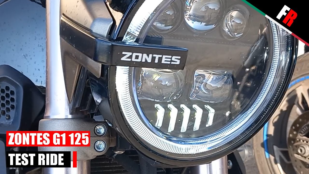 ZONTES 125 G1 TEST RIDE