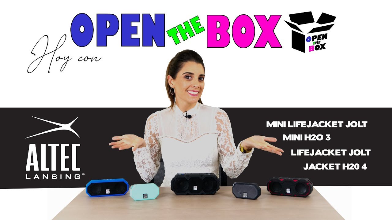 BOCINAS ALTEC LANSING I #OPENTHEBOX