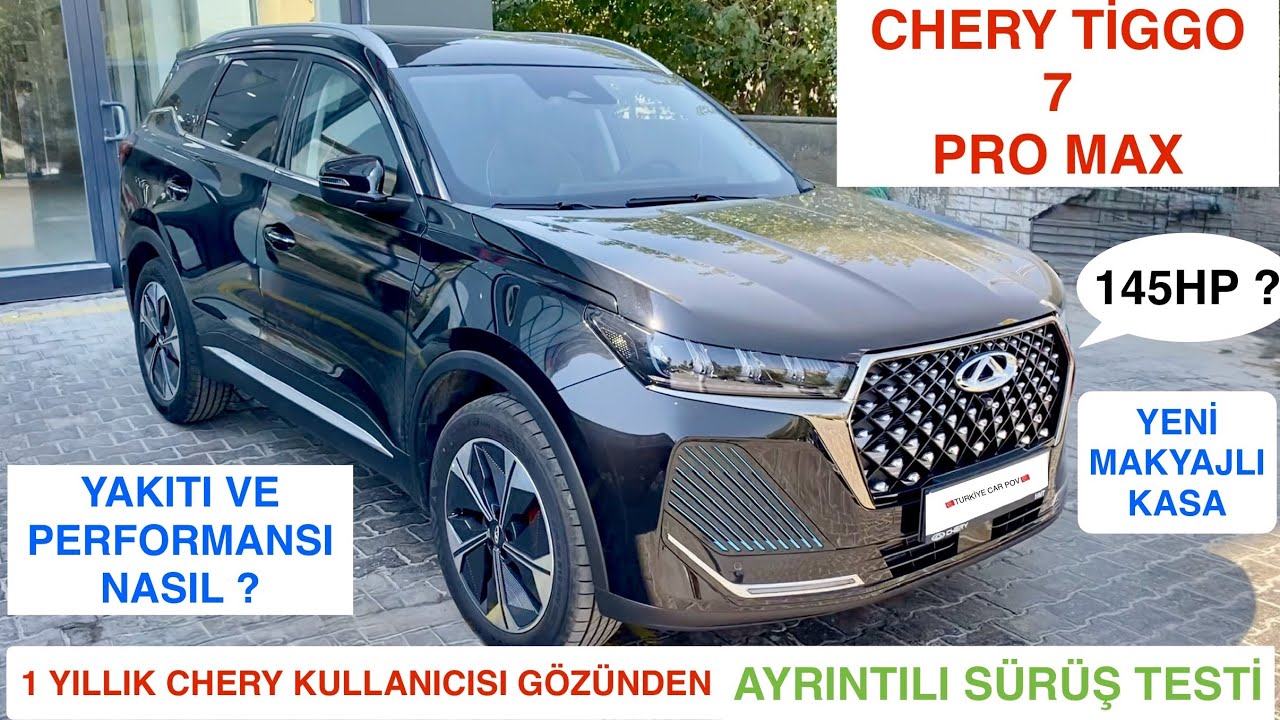 145HP GÜÇ YETERLİ Mİ ? | YENİ CHERY TİGGO 7 PRO MAX AYRINTILI TEST SÜRÜŞÜ VE YAKIT TÜKETİMİ