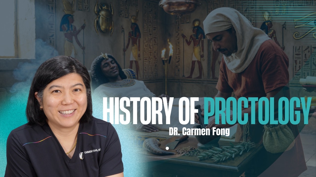 Historia proktologii wyjaśniona | Dr Carmen Fong