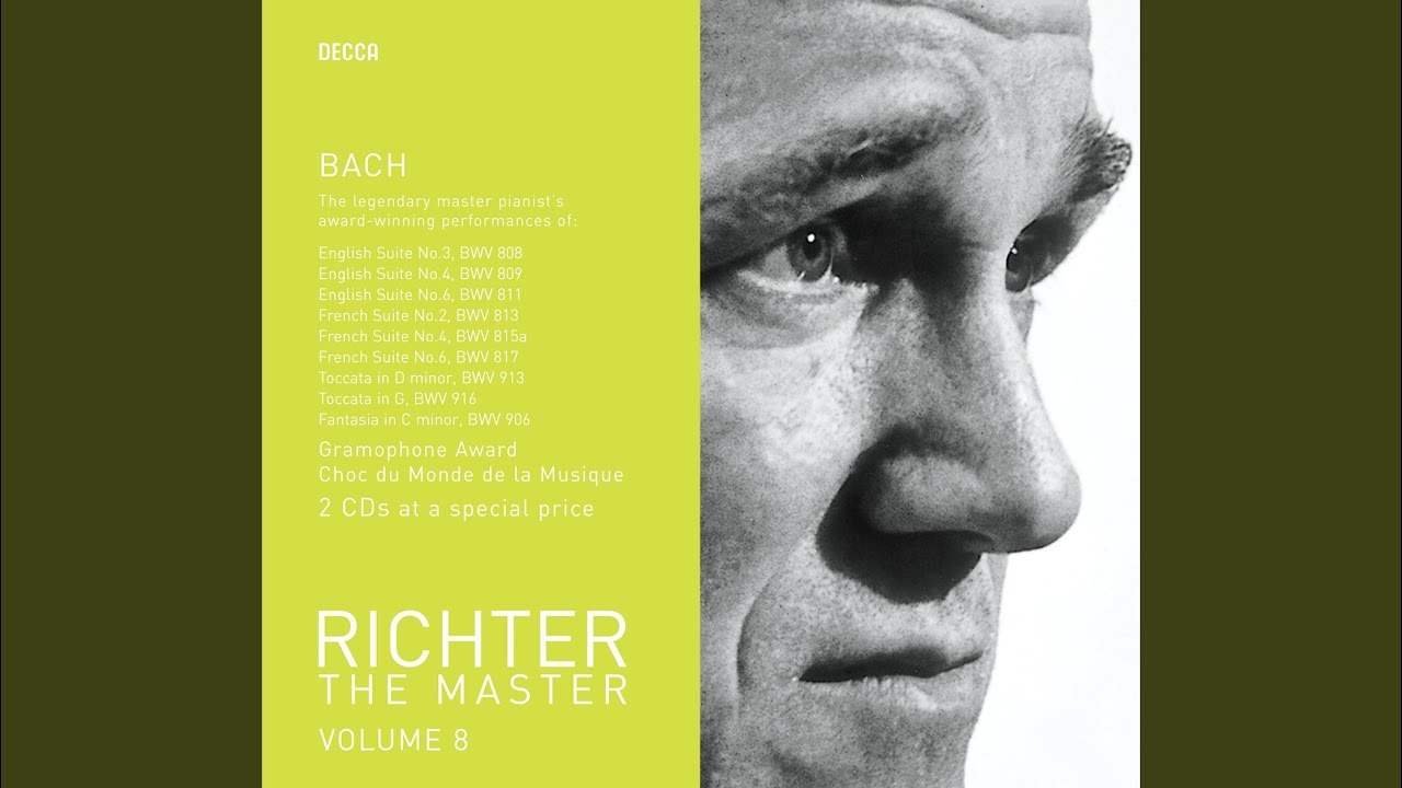 J.S. Bach: Fantasia (and unfinished Fugue) in C minor, BWV 906