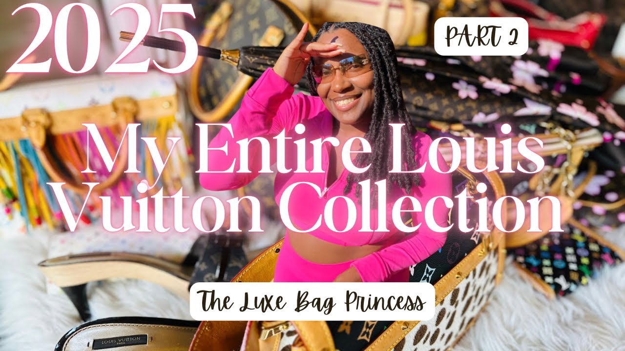 Часть 2: Вся моя коллекция Louis Vuitton, насчитывающая более 100 вещей, 2025 год.