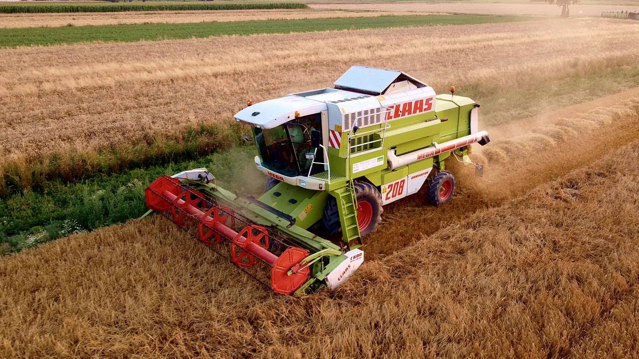 ✔PIERWSZE ŻNIWA NOWYM NABYTKIEM ✔  CLAAS MEGA 208 ☆  GR CZARNOCKI ☆