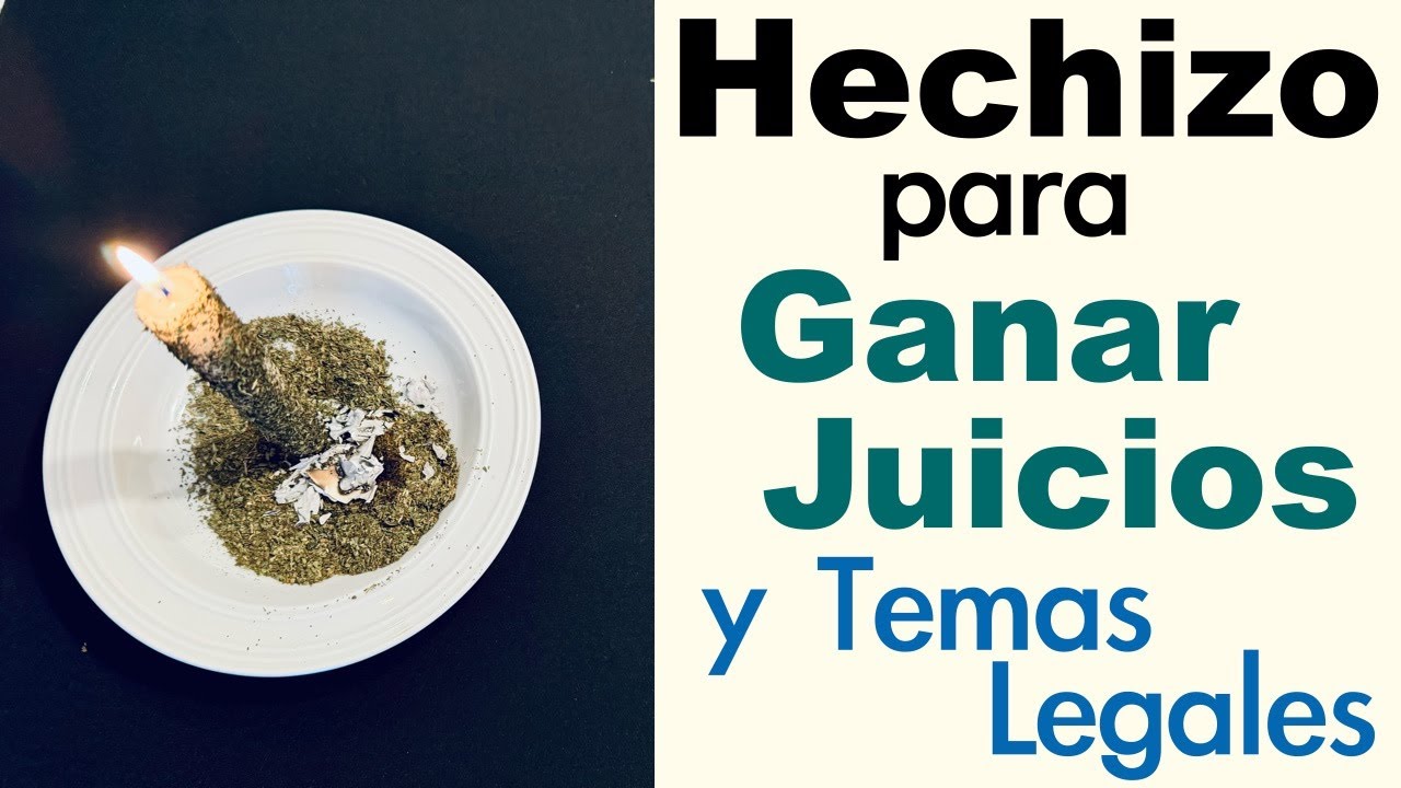 HECHIZO para GANAR JUICIOS, TEMAS LEGALES y VENTAS ✨ Muy Efectivo!!!