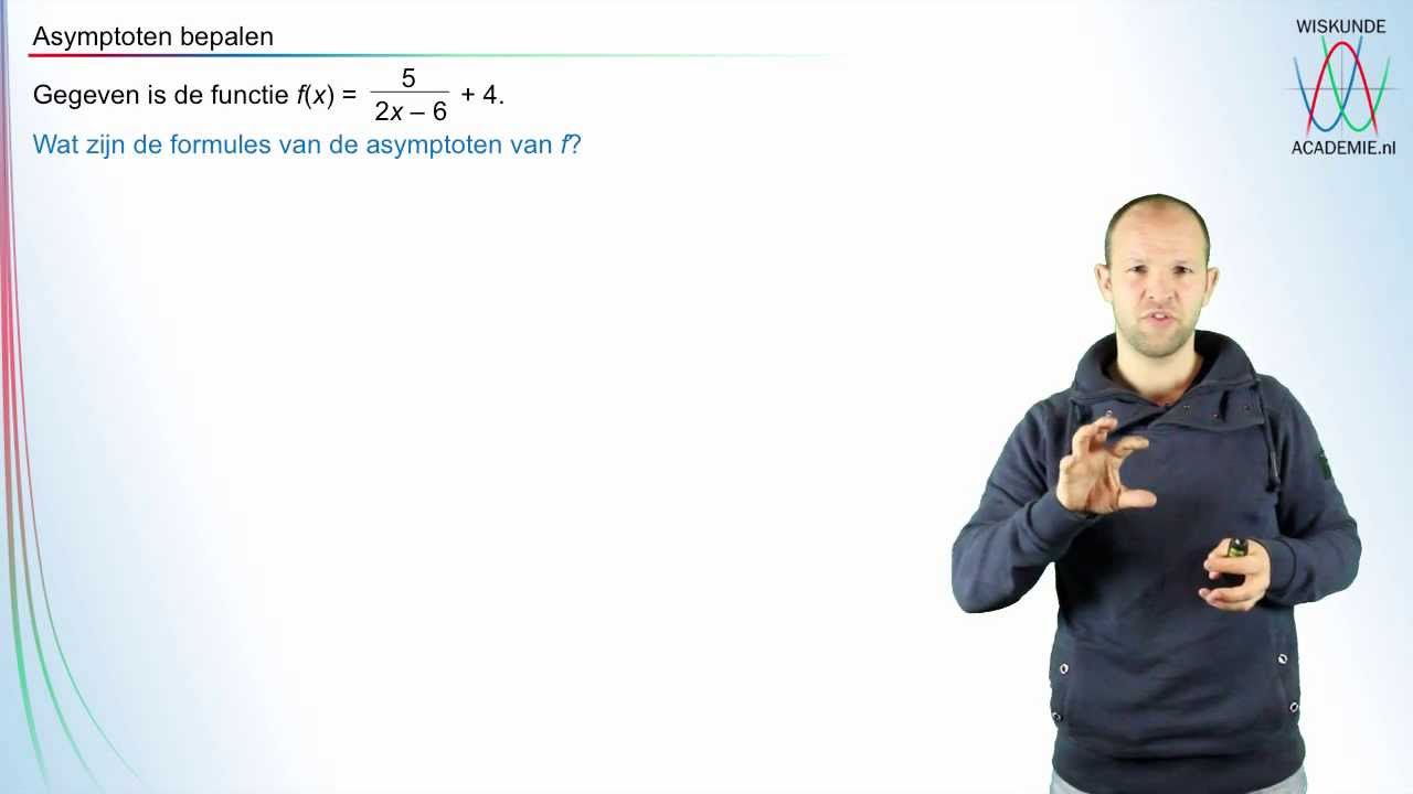 Gebroken functies - asymptoten bepalen - WiskundeAcademie