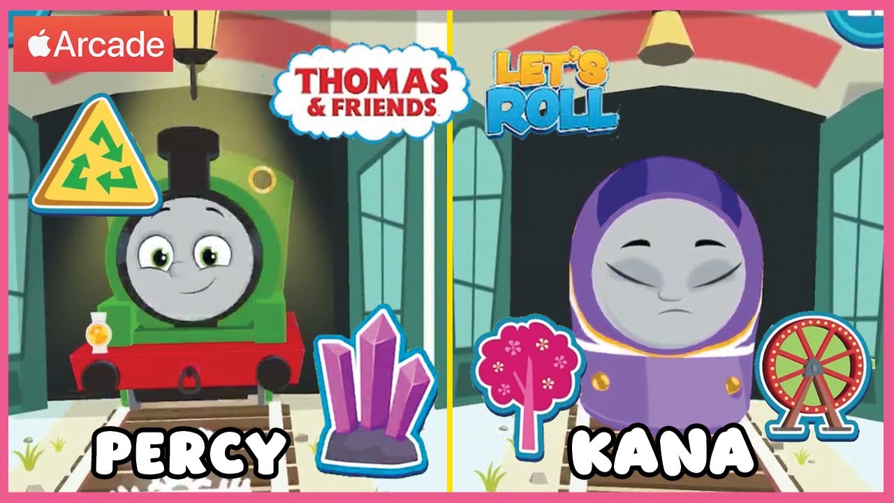 Thomas & Friends™: Let's Roll+ | Play with Kana & percy - Explore The Sodor #train